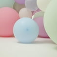thumbnail image 6 of BalsaCircle 10 Ice Blue Matte Latex 18" Helium Plain Balloons Party Wedding Favors, 6 of 6
