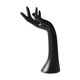 thumbnail image 3 of Organizador de anillos, almacenamiento para el hogar, escaparate, decoración de habitaciones, collar, modelo de mano Negro, 3 of 9