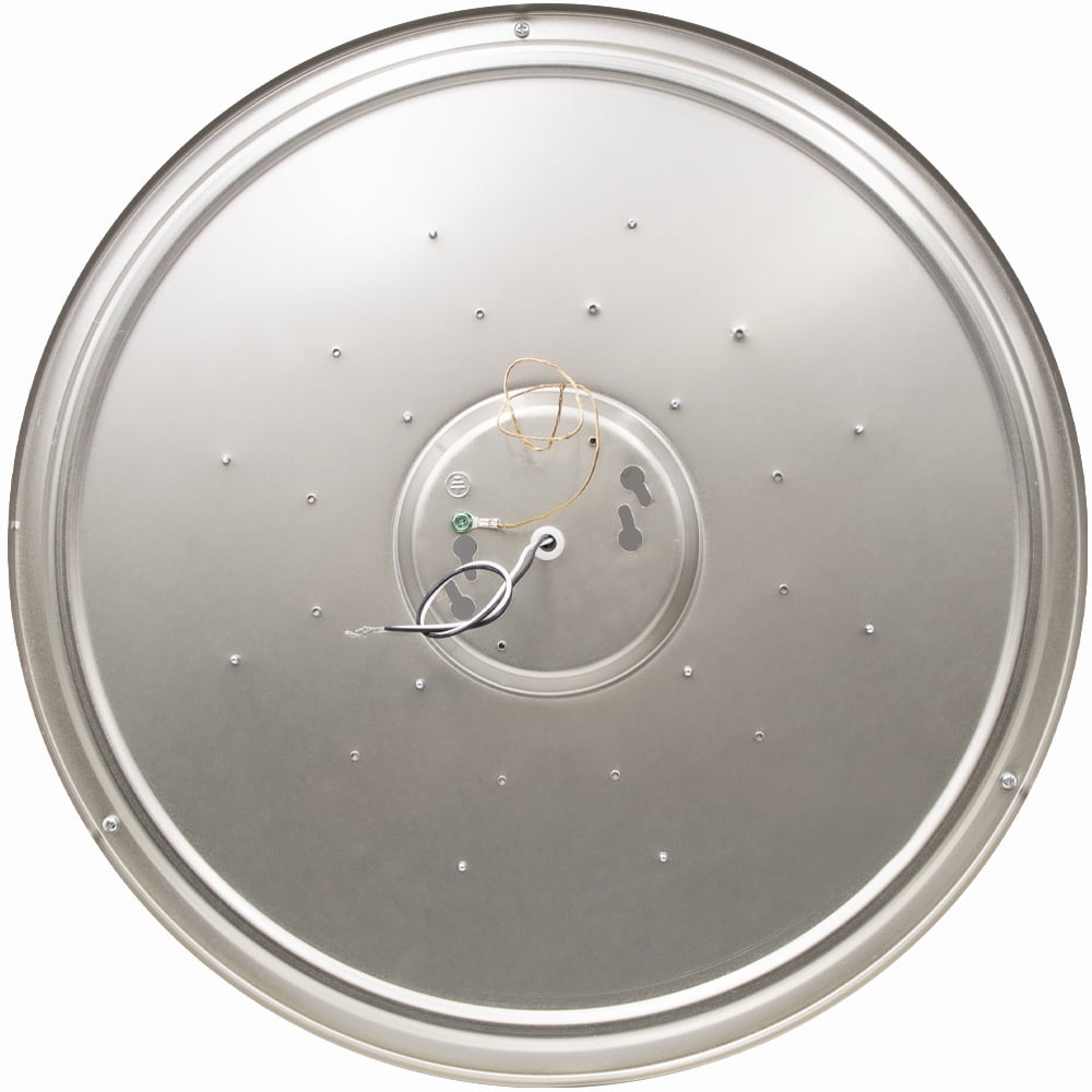 Maxxima 18 in. LED Flush Mount Ceiling Light, 5 CCT 2700K-5000K, 2000 Lumens, Round Color Selectable Dual Ring Fixture, Dimmable