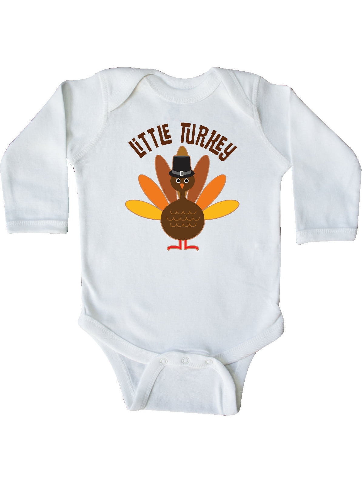 inktastic Auntie Little Turkey Thanksgiving Baby T-Shirt 