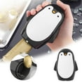 thumbnail image 1 of Ensemble 1 Ouvre-Bouteille Portable en Forme de Pingouin Automatique en Acier Inoxydable pour Maison Bar Camping, 1 of 6