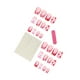 thumbnail image 4 of Uñas postizas, uñas postizas removibles con forma de lazo de fresa, parche para uñas., 4 of 6