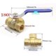 thumbnail image 2 of 3 Way Ball Valve-dn15 1/2 Internal Thread Ball Valve Stop Valve, Brass Air Ball Valve For Water, Oil And Air Lines, 2 of 5