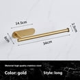 thumbnail image 5 of Gold Paper Towels Bulk- Self-Adhesive Under Cabinet,Both Available in Adhesive and Screws,Stainless Steel, 5 of 5