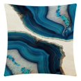 thumbnail image 4 of Fundas de almohada de 18 x 18, paquete de 4, fundas de cojín decorativas de lino de verano para sala de estar, fundas de almohada modernas para exteriores de granja, 4 of 5