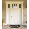 thumbnail image 2 of DII Rubber Doormats Collection All Weather, 18x30", Heart Scroll, 2 of 3