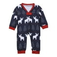 thumbnail image 2 of Pyjamas de Noël Même Style Parent-Enfant Col Rond Vêtements de Nuit Imprimés Manches Longues Automne, 2 of 6