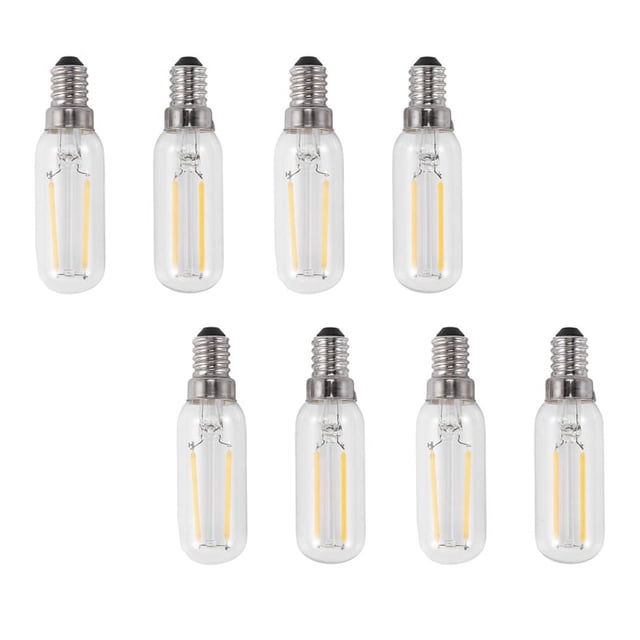 8X E14 3W LED Campana Extractora Extractor Bombilla Ventilador Blanco Cálido