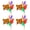 Style 2, variant on Giaone 4lots Cartoon Windmills Weatherproofed Cartoon Toy Home Garden Decoration Wind Spinner Whirli