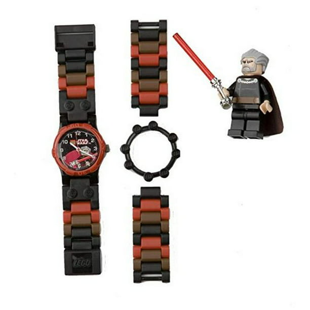 Vent et øjeblik Malawi spørgeskema LEGO Star Wars Count Dooku Toy Figure Watch 9002090 - Walmart.com