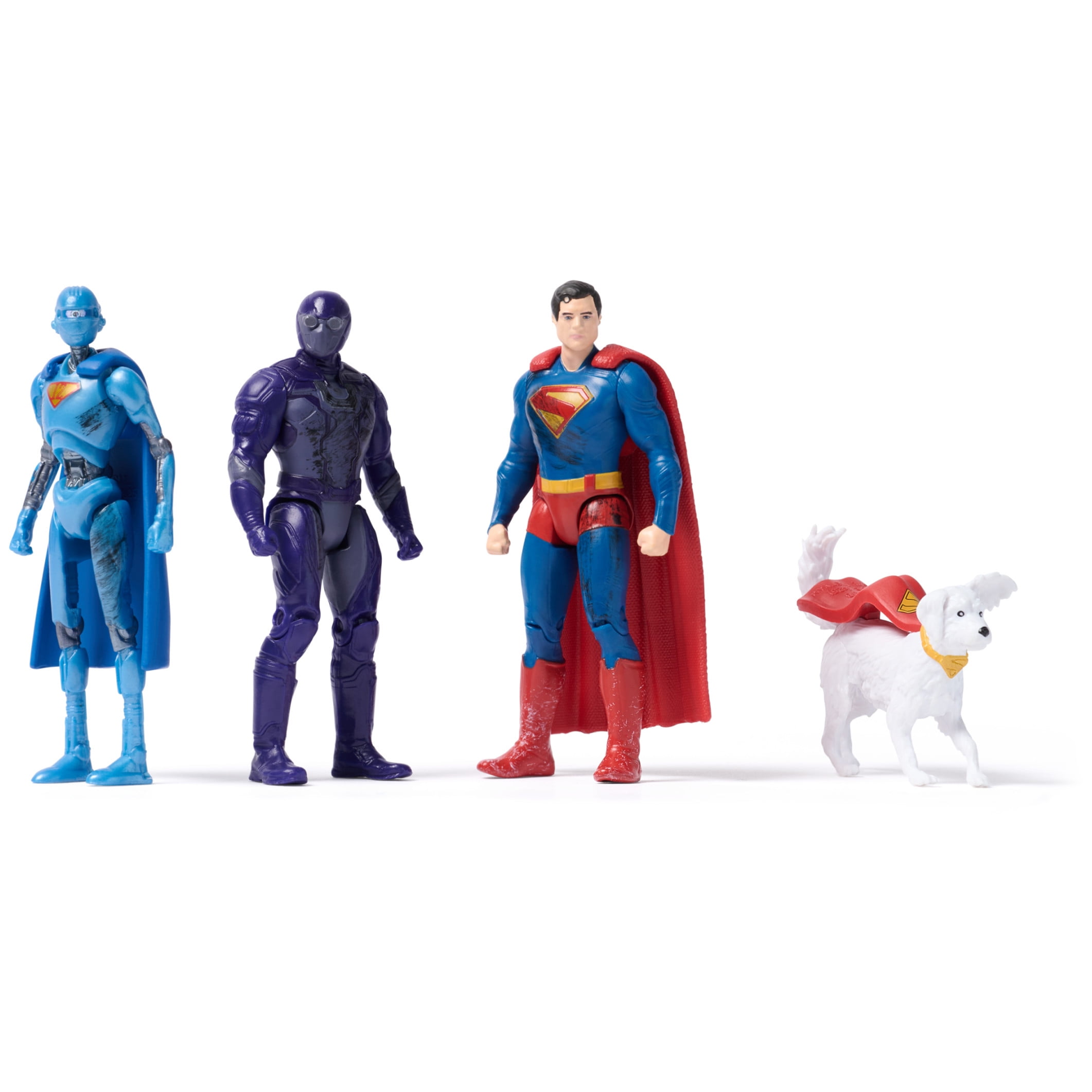 DC Comics SUPERMAN, Fortress of Solitude Battle Set with 3 Action Figures, for Ages 4 and up