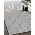 thumbnail image 3 of Ahgly Company Machine Washable Indoor Rectangle Transitional Silver Gray Area Rugs, 6' x 9', 3 of 7
