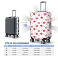 thumbnail image 6 of Daiia Red Lips 1 Luggage Cover, Thickened Washable Travel Luggage Covers, Elastic Unique Baggage Covers for 18-20 inch Luggage-Large, 6 of 9