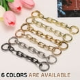 thumbnail image 5 of 2 Pack Purse Strap Extender 8.7-Inch, Bag Extender Chain Dark Gold, 0.5 Width, 5 of 7