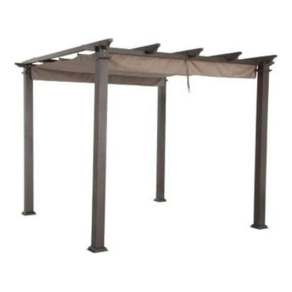 Replacement Canopy Top Cover for Home Depot Hampton Bay GFM00467F Pergola - Standard 350 Fabric Beige