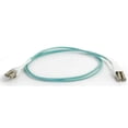 thumbnail image 3 of C2G 2m LC Uniboot 10Gb 50/125 OM3 Duplex Multimode PVC Fiber Optic Cable - Aqua - patch cable - 6.6 ft - aqua, 3 of 3