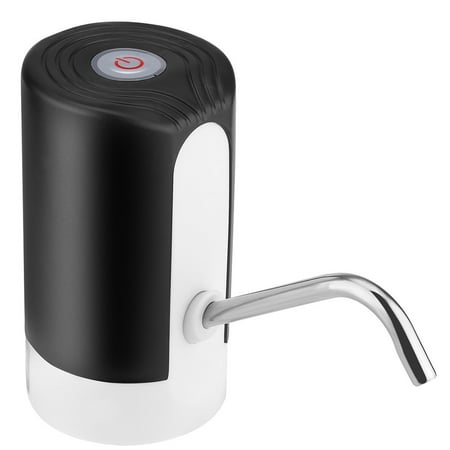 

WGOUP Water Pump Dispenser Automatic Drinking Water ttle Pump for 5 Gallon Water Black