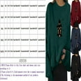 thumbnail image 4 of Women‘s Printed Sweatshirt Loose  Neck Pullover Casual Plus Size Blouse Top, 4 of 4