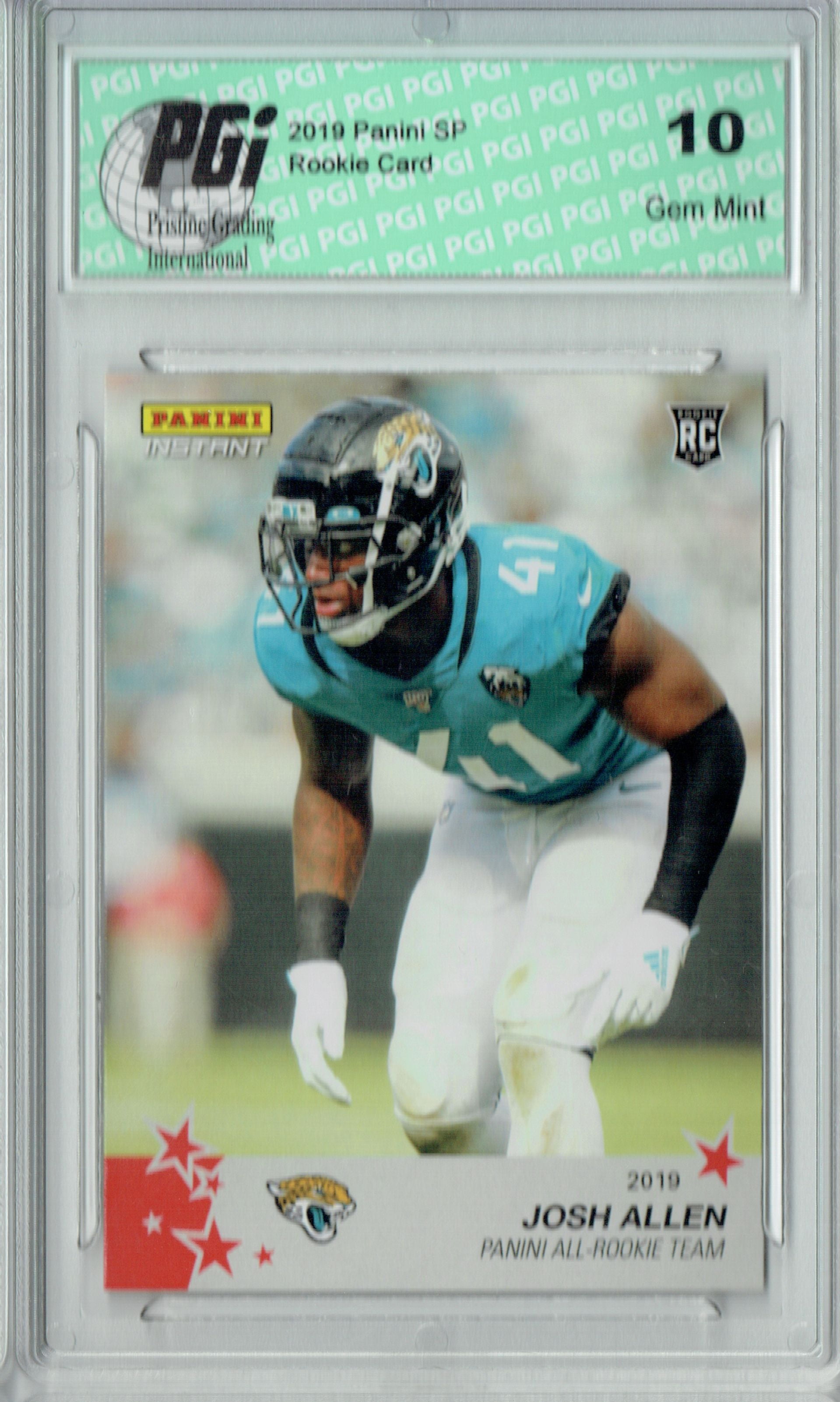 Jaguars Josh Allen 2019 Panini 13 All Rookie Team 1 Of 240 Rookie Card 
