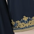 thumbnail image 7 of Cowsor Muslim Girls Abaya Long Sleeve Prayer Dress Middle East Muslim Dubai Robe 2025 Ramadan Eid Eid Kaftan, 7 of 7