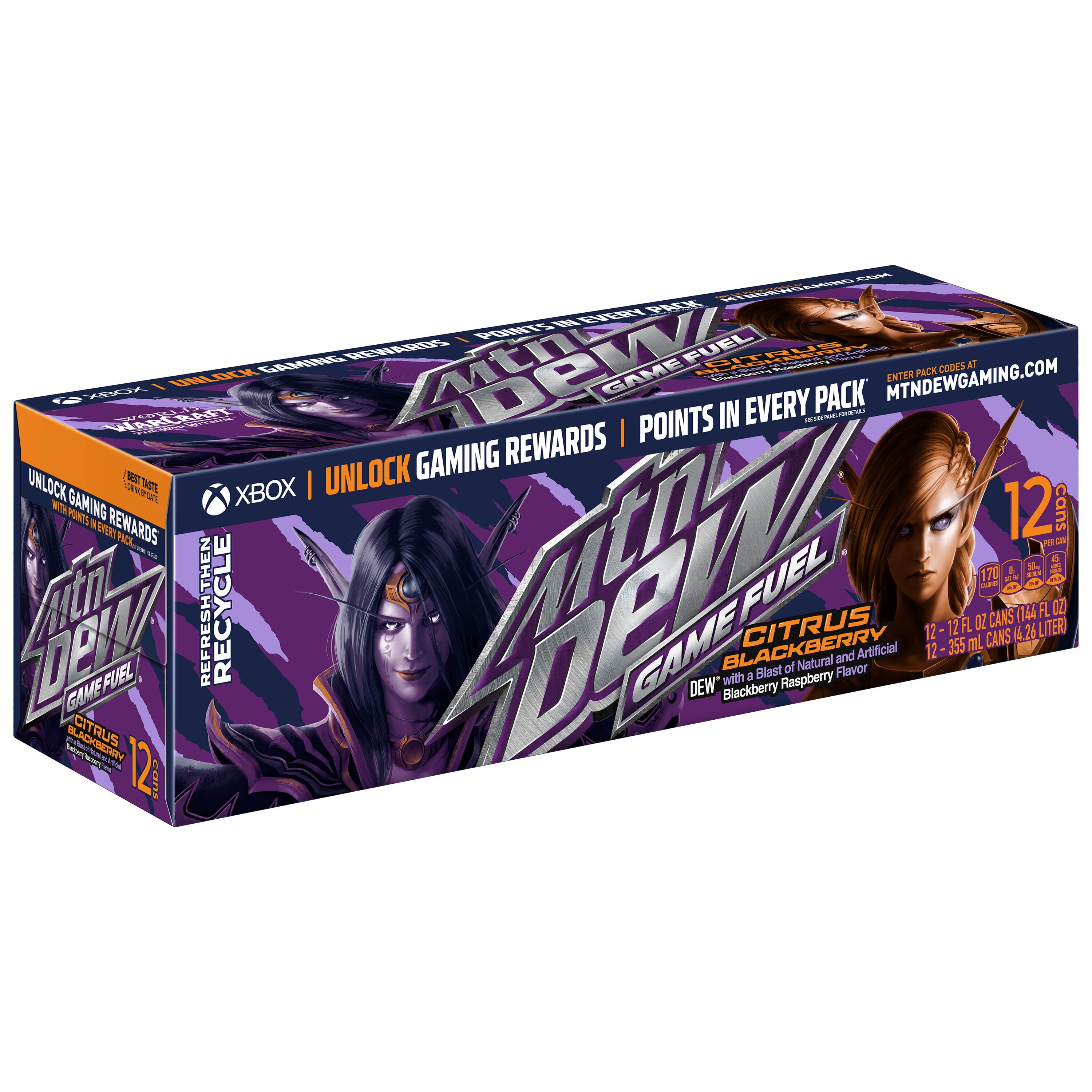 Mountain Dew - Brandclub - Mountain Dew Game Fuel Soda Citrus