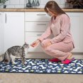thumbnail image 3 of Paw Print Dog Bone Kitchen Rugs Sets Of 2,Anti Fatigue Kitchen Mat Rugs Non Slip Washable,Decorative Kitchen Floor Mats for Kitchen,Sink,Laundry,17"X30"+17"X47", 3 of 7