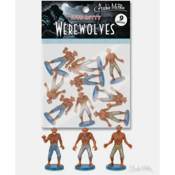 ITTY BITTY WEREWOLVES - 9 Piece Assortment