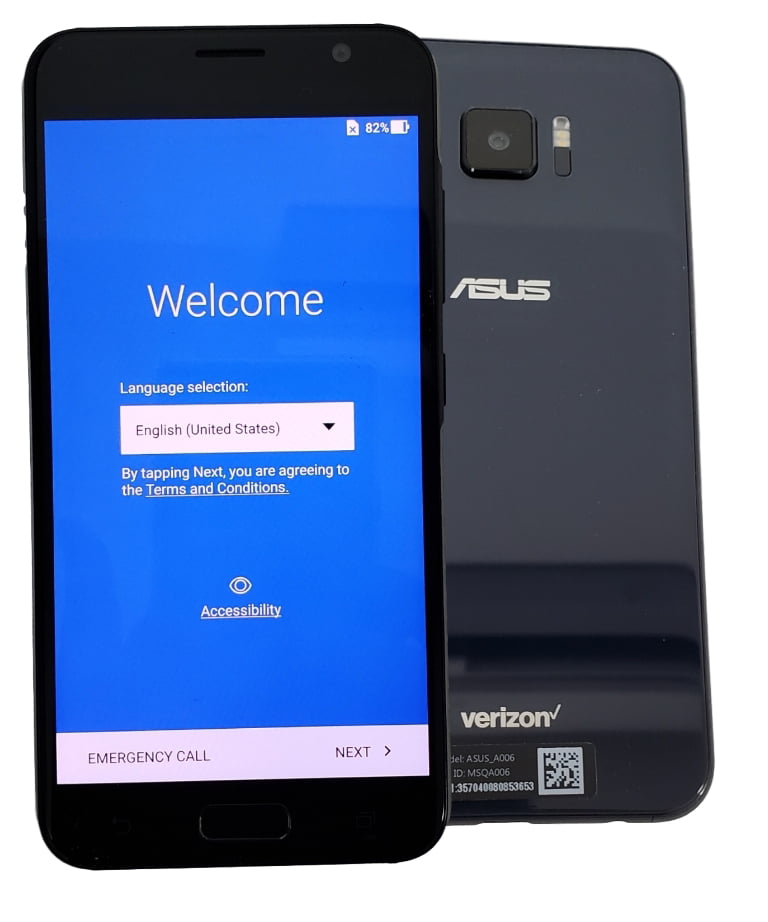 ASUS ZenFone 5 V A006 V520KL 32GB Black Verizon Unlocked Smartphone Cell Phone - Good
