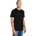 thumbnail image 4 of Gildan-Heavy Cotton T-Shirt- Short Sleeve | Width Rib Collar |Taped neck and shoulders |5.3 oz | Color: Black |Size: 2XL, 4 of 5