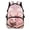 Cherry Blossom Reading Axolotl, variant on Cherry Blossom Axolotl 17 Inches Customized School Backpack for Girls Personalized Schoolbags with Adjustable Shoulder Strap Custom Backpack with Name for Students Age 6-12