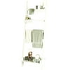 Homz Country Towel Ladder, White