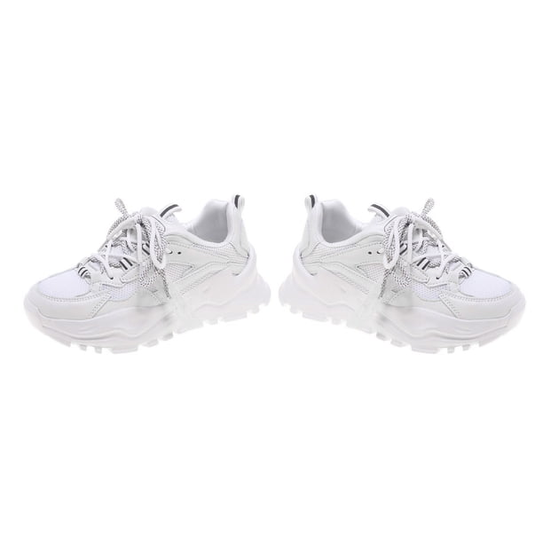 Zapatos para caminar para mujer, zapatos deportivos para mujer, zapatos deportivos casuales para mujer, zapatos deportivos gruesos para mujer, zapatos deportivos para mujer, confiabilidad excepcional
