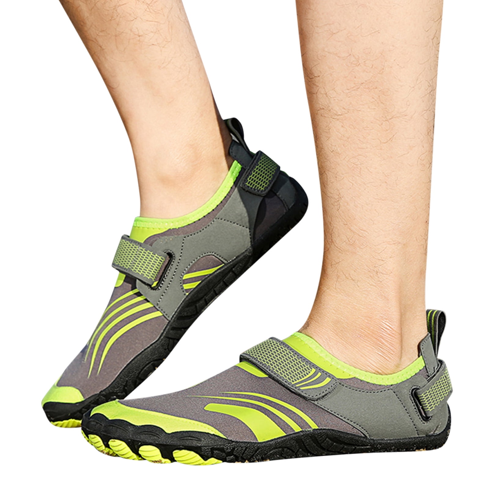 Chenyee Water Shoes for Men Women Quickdry Sneakers Adjustable Barefoot for Swim Beach River Pool Surf