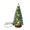 Green, variant on Mini Christmas Tree, Bottle Brush Tree, Small Pine Tree with Wooden Bases for Xmas Holiday Party Home Tabletop Tree Decor 1 Pack