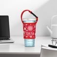 thumbnail image 4 of RXIRUCGD Handheld Beverage Cup Cover Scald With Buckle Can Be Equipped With A Strap Portable Cup Cover, 4 of 6