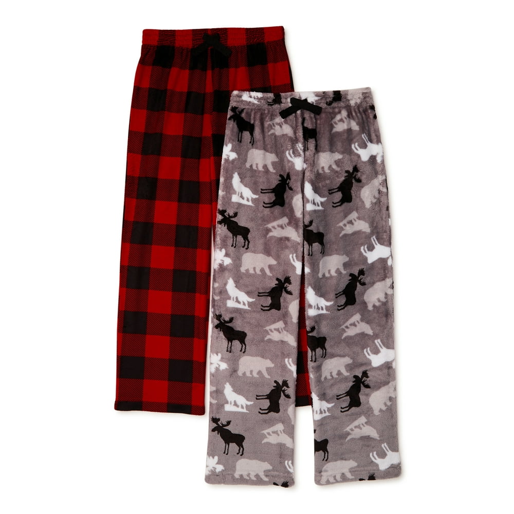 Wonder Nation Wonder Nation Boys Pajama Sleep Pants, 2Pack, Sizes 4