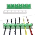 thumbnail image 3 of Fishing Vertical 6-Rod Rack 6-Pole Organizer Fish Fishig , Green, 3 of 10