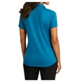thumbnail image 3 of Yellow Rooster Women's Diamond Jacquard Polyester Polo Blue Wake XL, 3 of 6