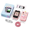 thumbnail image 4 of JoyStone Kids Smart Phone, 2.4" Touchscreen Toddler Learning Play Toy Phone with Dual Camera, Game, Music Player, Learning Toy Christmas Birthday Gifts for 3-9 Year Old Girls, Pink, 4 of 10