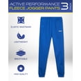 thumbnail image 2 of iXtreme Boys' Jogger Pants - 3 Pack Active Performance Tricot Jogger Sweatpants for Boys (8-18), 2 of 7