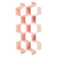 thumbnail image 1 of Uxcell 8 Pcs Separador Ajustable de Plástico Organizador de Cajón para Ropa Interior Cinturón Bufanda Calcetines, Rosa, 1 of 6