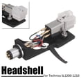 thumbnail image 2 of LP Audio Phono Stylus Cartridge Unit Headshell Record Turntable Technics black, 2 of 5