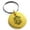 Gold, variant on Stainless Steel Best Mom Heart Filigree Small Medallion Circle Charm Keychain Keyring