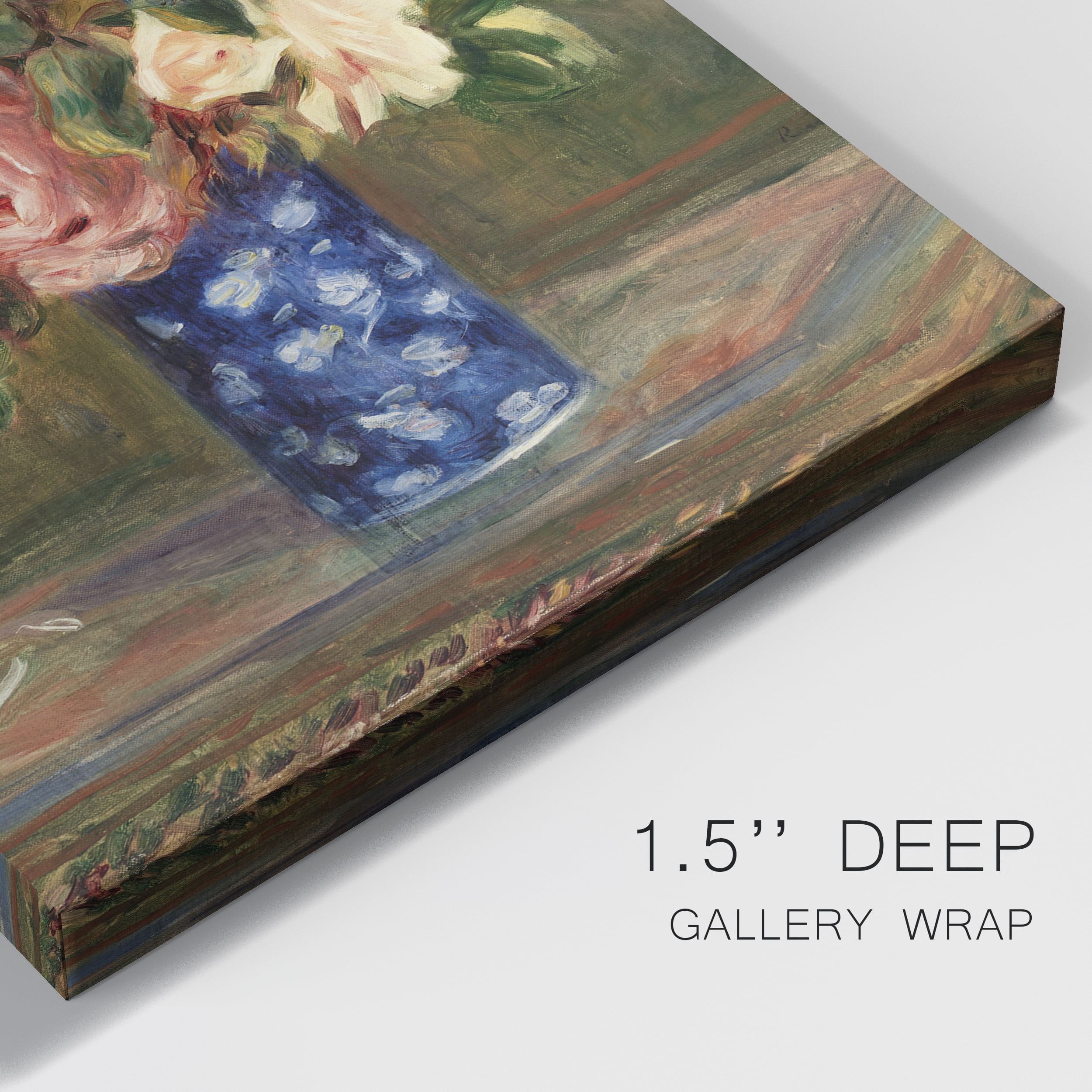 Bouquet of Roses (Le Bouquet de roses) Premium Gallery Wrapped Canvas - Ready to Hang - 40 x 60