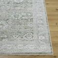 thumbnail image 6 of Livabliss Area Rugs for Living Room, 7x9 Edmonton Traditional Light Gray Rug, Bedroom Dining Room Home Decor Stain Resistant Carpet (6'7" x 9'), 6 of 7