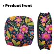 thumbnail image 2 of HELLHERO Flowers Waterproof Rollator Walker Seat Back Cover Seat & Back Cover Improved Comfort Street Scenes Gift Option for Indoor Outdoor, 2 of 7