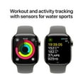 thumbnail image 4 of Apple Watch Series 10 GPS + Cellular 42mm Natural Titanium Case with Stone Gray Sport Band - M/L, 4 of 9