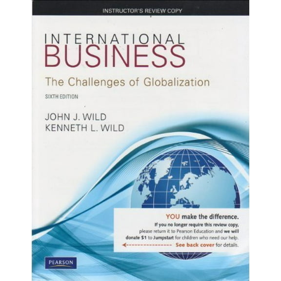 Pre-Owned International Business The Challenges of Globalization Sixth Edition, 9780132555807, 0132555808, Paperback,