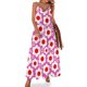 thumbnail image 1 of Vestido sin mangas con flores pop brillantes de los años 60 retro, vestido de verano para mujer 2024, vestidos largos para mujer, vestidos para mujer, vestido de verano, 1 of 7