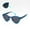 Blue, variant on Frnrwgo Kids Foldable Polarized Sunglasses UV Protection Outdoor Girls Boys Sunscreen Glasses Ages 2-12